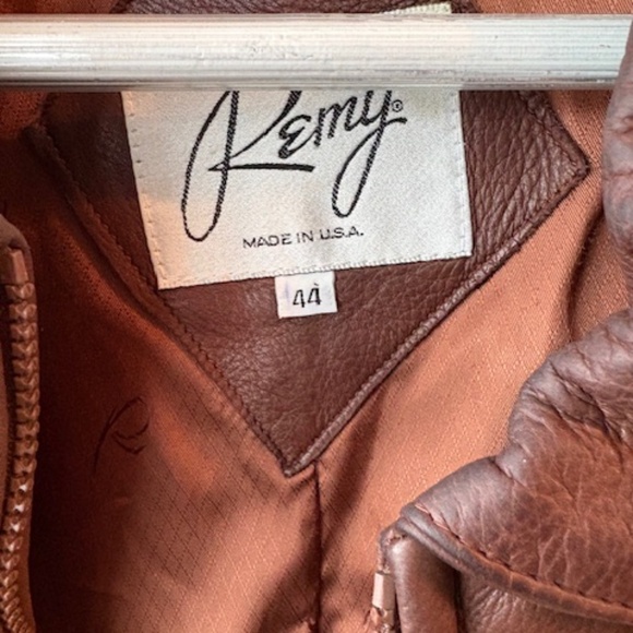 Remy Leather- 44R– Premium Lambskin Quilted Jacket- USA Made- $1100 MSRP - Picture 3 of 10